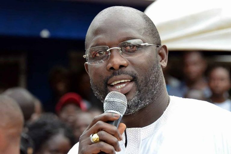 [#Bienvenue au nouveau Président du Liberia, Georges WEAH….Je lui souhaite une pleine réussite dans l’aventure au combien difficile de la gestion d’un État.Bally BAGAYOKO]