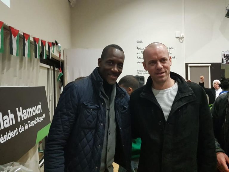 [#SalahHamouri ! A Saint-Denis le 21 décembre 2018. Bally BAGAYOKO]