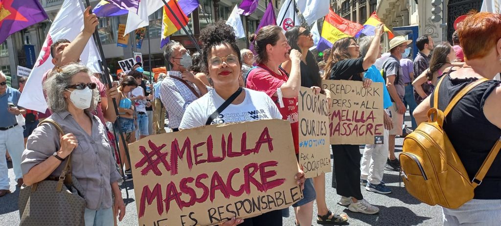 Solidarité avec les peuples victimes d'oppression ! Condamnation sans réserve des massacres #Melilla à la frontière entre Maroc et Espagne. #PourLaPaix #Melilla