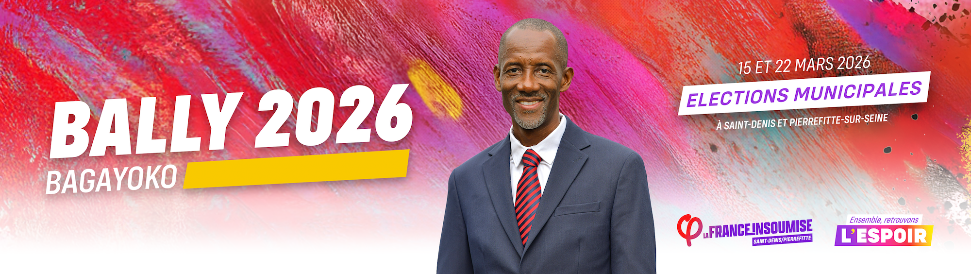 Bally Bagayoko - LFI - Saint Denis - Pierrefitte - Elections municipales 2026