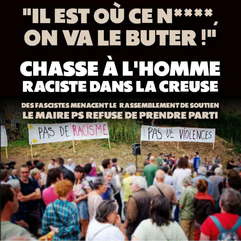 Bally Bagayoko - LFI Saint Denis - Pierrefitte - Chasse a l'homme raciste