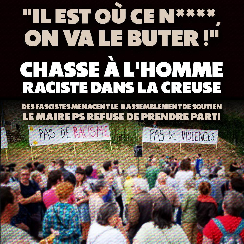 Bally Bagayoko - LFI Saint Denis - Pierrefitte - Chasse a l'homme raciste