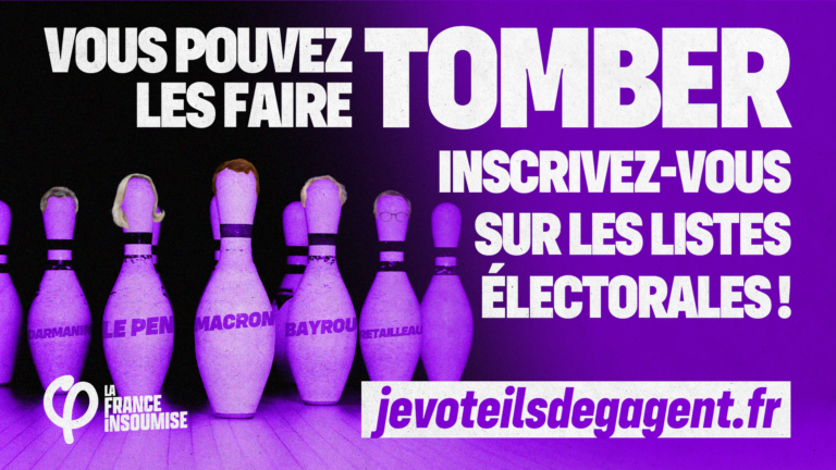 Bally Bagayoko - LFI Saint Denis - Inscription sur les listes electorales