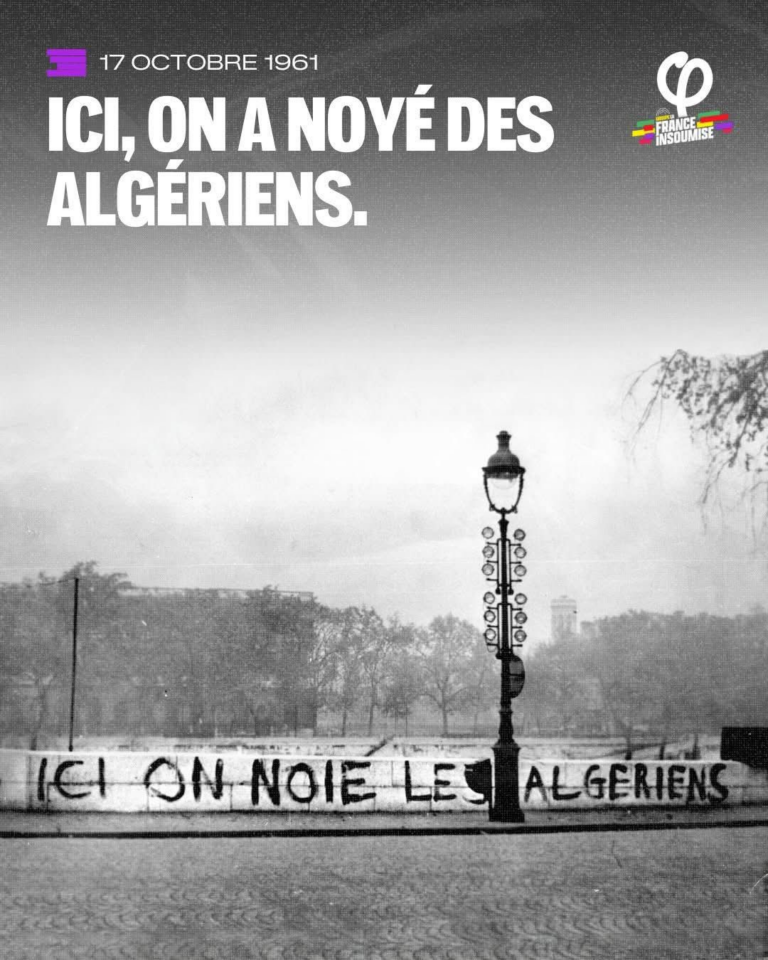 Bally Bagayoko - LFI -Saint-Denis - Commémoration 17 octobre 1961