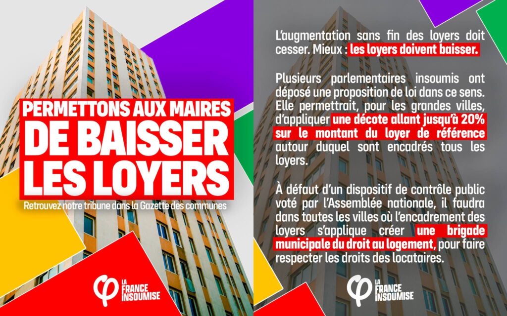 Bally Bagayoko - LFI - Saint Denis - Pierrefitte - Baisse loyers