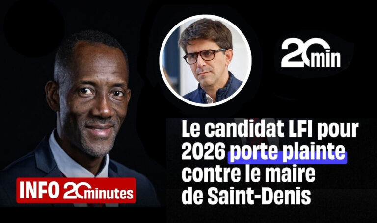 Bally Bagayoko - LFI - Saint Denis - Pierrefitte - Hanotin - Plainte